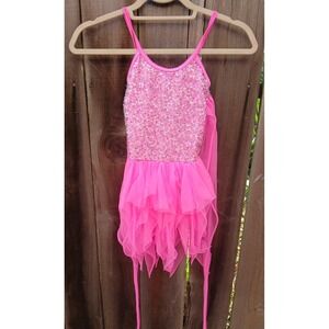 COSTUME GALLERY BALLET DANCE COSTUME HOT PINK CHILD  SM